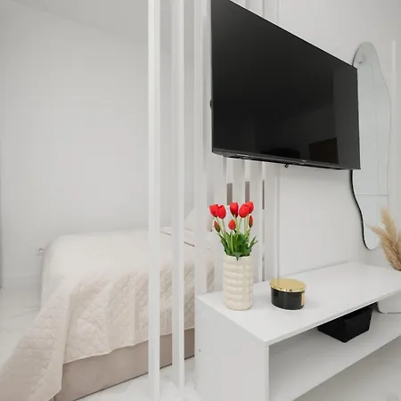 Air-conditioned Studio With Balcony By Renters * 华沙